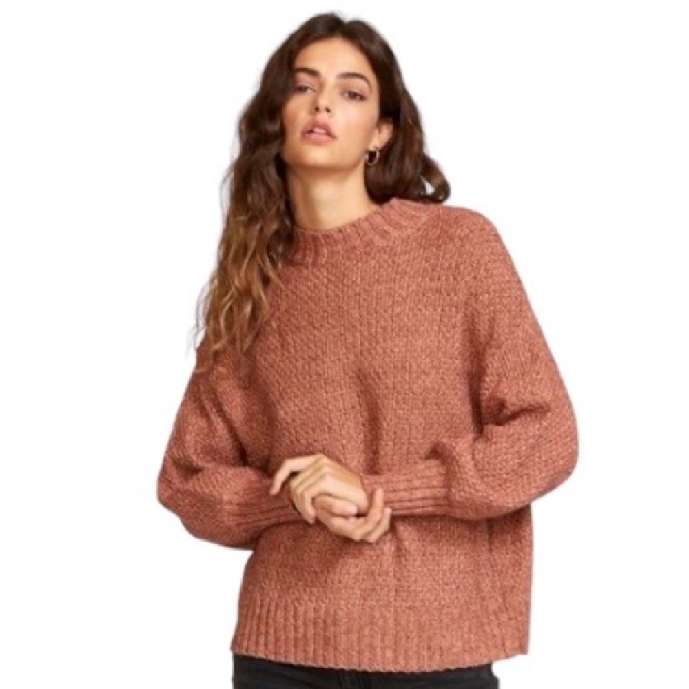RVCA🦎Volt Knit Mock Neck Sweater🌵